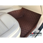 Alfa Romeo Giulia Floor Liner Set - Chocolate Brown - RWD